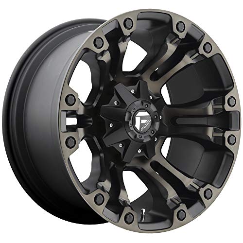 FUEL OFF-ROAD D569 VAPOR 17X9, 6X135/5.5, 5.04, 1mm MATTE BLACK DOUBLE DARK TINT - D56917909850A - color: MATTE BLACK DOUBLE DARK TINT, size: 17X9, 6X135/5.5, 5.04, 1mm