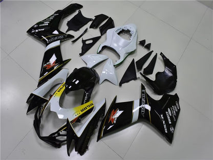 YTL Yellow white black Full Fairing Fit for Suzuki 2011-2026 GSXR 600/750 - color: 007 Yellow white black