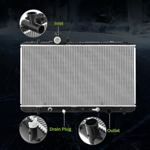 AUTOSAVER88 Radiator Compatible with 2007-2013 Suzuki SX4 - style: 07-09 Suzuki SX4