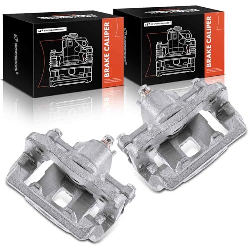 A-Premium Rear Disc Brake Caliper with Bracket - style: Rear Driver and Passenger