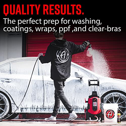 Adam's Polishes Strip Car Wash Soap (5 Gallon) - Sealant & Car Wax Remover Shampoo Salt Remover & Acidic Wash | Thick Suds For Use In Car Cleaning Kit, Foam Cannon, Foam Gun, Sponge, Mitt, Chamois - size: 640 Fl Oz (Pack of 1)