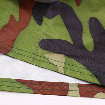 uxcell L 190T Scooter Motorcycle Cover Camouflage 86" for Yamaha - size: L