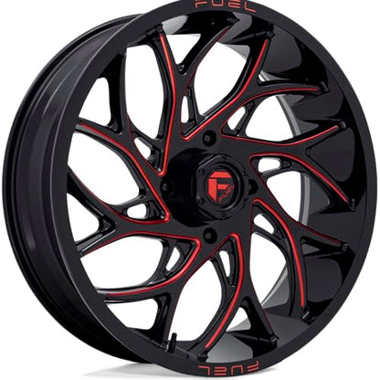 FUEL OFF-ROAD UTV D779 18X7 4X137 G-BLK-MILL-RD 13MM - D7791870A644