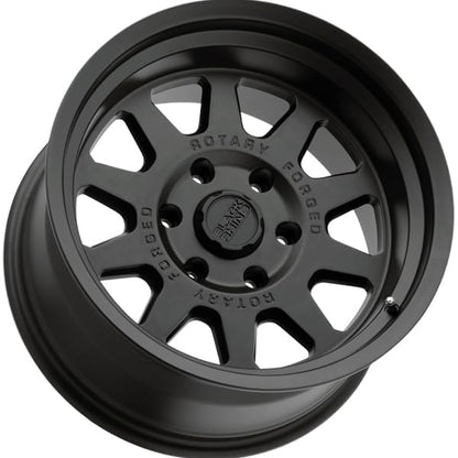 Black Rhino Hard Alloys STADIUM 17X9, 6X5.5, 5.47, +12mm MATTE BLACK - 1790SDM126140M12A