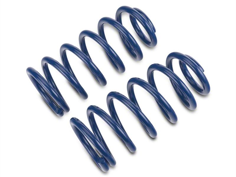 Lowering Springs | Linear Standard Rate Suspension Upgrade with 1.5-Inch Drop | Blue Finish Performance | Compatible with Ford Mustang Coupe 1979-2004 Excluding 1999-2004 Cobra - size: Touring (79-04 Coupe, Excluding 99-04 Cobra)
