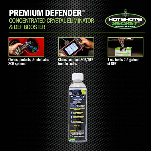 Hot Shot's Secret Premium DEFender DEF Treatment Additive, 8 oz - size: 8 fl oz
