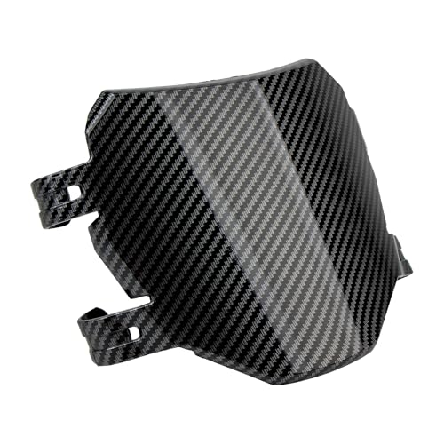 Motorcycle Fender Assembly Set Mudguard Number Plate Compatible with Talaria Sting MX3 MX4 Electric Dirt Bike Imitation Carbon Fiber - color: Front Tail Fender, size: Carbon Fiber