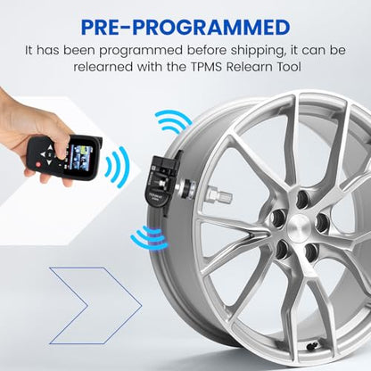 315MHz TPMS Sensor 40700-JA01B Pre-Programmed Tire Pressure Sensor 4PCS - size: 40700-JA01B