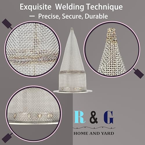 1 PC-Cone-Type Stainless Steel Spark Arrestor Screen 1.625”