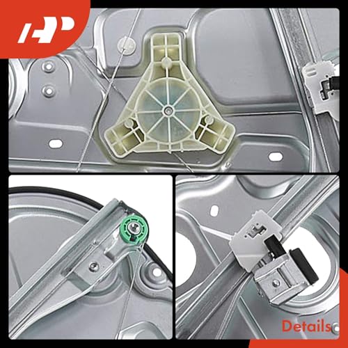 A-Premium Front Passenger Side Power Window Regulator with Motor (2-Pin) - style: Front Passenger Side