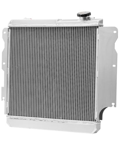 Replacement Radiator for 1987-2006 Jeep Wrangler YJ/TJ 2.4L 2.5L 4.0L 4.2L - size: 2-Row AA5052 Aluminum