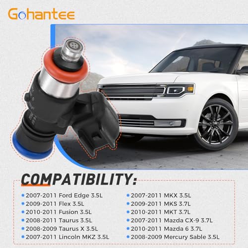 Fuel Injectors 0280158091 Replacement for Ford Lincoln Mazda Mercury Sable
