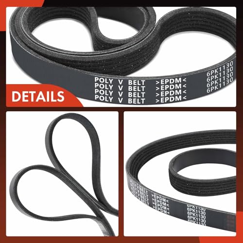 A-Premium Serpentine Belt 6-Rib 44.62 In