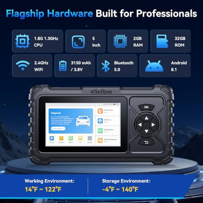 HD S700 Full System Heavy Duty Truck Scanner 8 Services, D-P-F Regen, Injector Coding, Diesel Diagnostic Scan Tool for Cummins, Freightliner, Paccar, International, Mack, Hino, Isuzu and etc