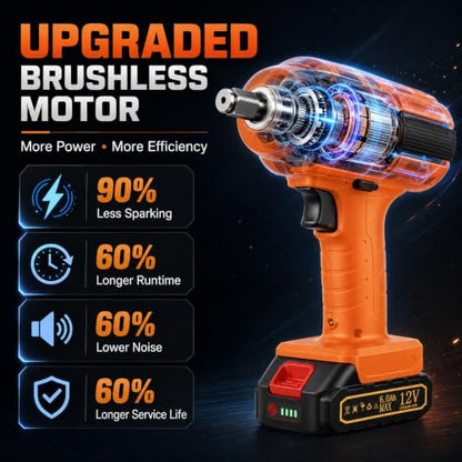 E-HEELP Cordless Electric Car Jack Kit 5 Ton with Battery, Pump and Wrench