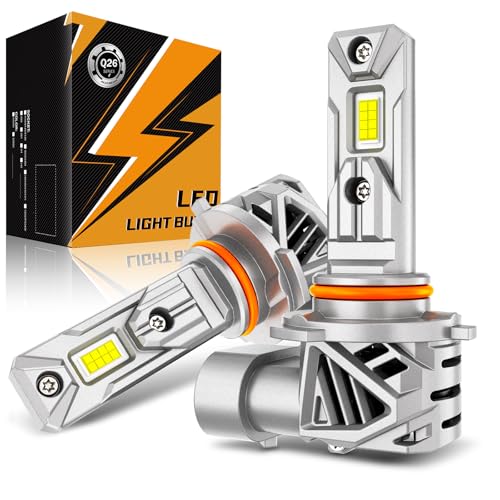 Auxbeam Q26 Series 9005 HB3 Fog Light White Offroad Lights 20000LM - color: White, size: 9005