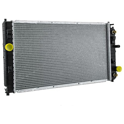 Aluminum Radiator compatible with 1997-2005 Chevy Oldsmobile Cutlass Malibu Pontiac Grand Am 2.2 3.4L Radiators