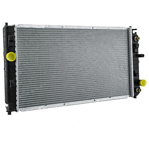 Aluminum Radiator compatible with 1997-2005 Chevy Oldsmobile Cutlass Malibu Pontiac Grand Am 2.2 3.4L Radiators