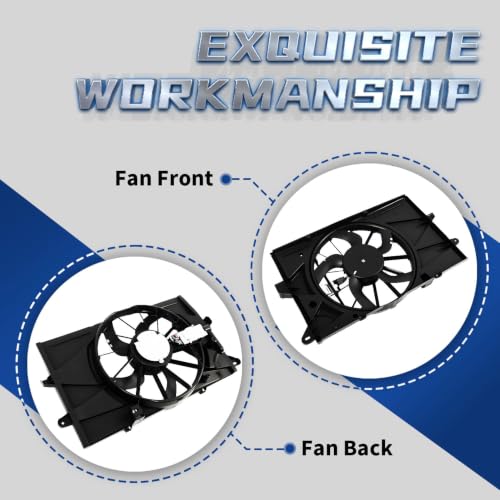 621045 Cooling Fan Compatible with Taurus Sable 2008-2012