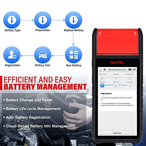 Autel MaxiBAS BT608 (E) Car Battery Tester with All Systems Diagnostics