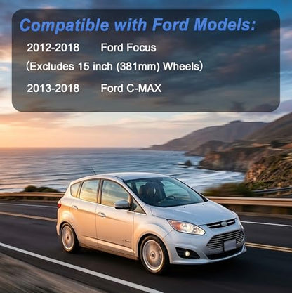 Pidgeotto Front Lower Control Arm Assembly w Ball Joints - compatible with FORD FOCUS 2012-2018 SE SEL S (Excludes 15" Wheels& ST) /C-MAX 2013-2018- Replaces K622753 K622788-Left&Right Kit-2PCS