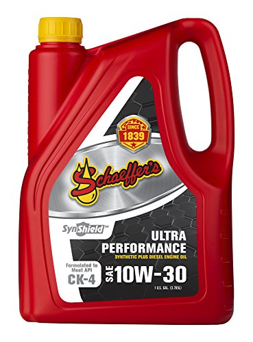 Schaeffer Manufacturing Co. 0722-006S SynShield Ultra Performance Diesel Engine Oil 10W-30, 1-Gallon Bottle