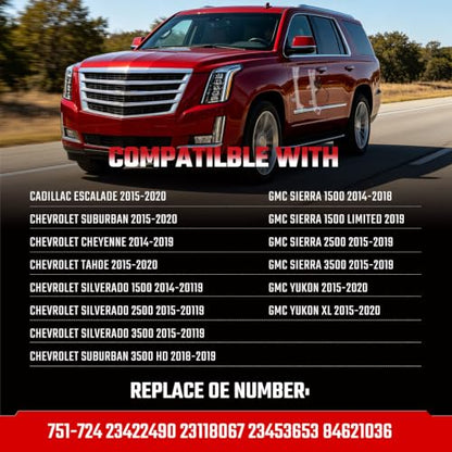 751-724 Front Left Window Regulator Fit for Silverado 2014-2019 7 pin - size: Front Left, style: 751-724