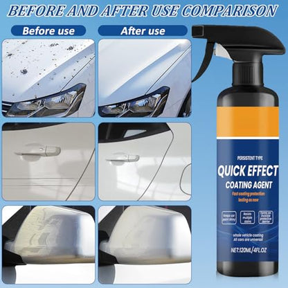 2Pcs Advanced Quick Effect Coating Agent,Advanced Car Quick-Acting Coating Agent Spray,Car Coating Spray, 2025 New Quicks Effective Coatings Sprays