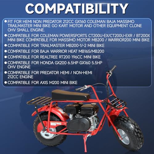 Racing Performance Intake Pipe Inlet Manifold Mini Bike Upgrade Part