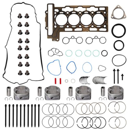 Engine Rebuild Kit, Piston+Connecting Rod+Main Bearing+Head Gasket