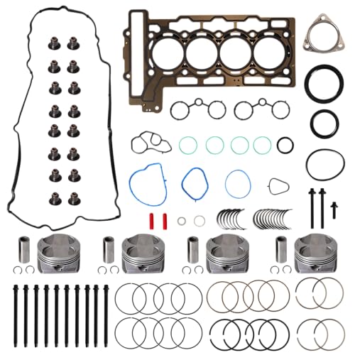 Engine Rebuild Kit, Piston+Connecting Rod+Main Bearing+Head Gasket