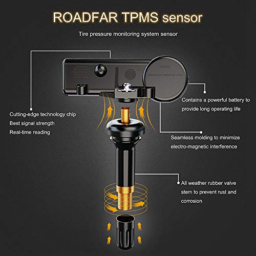 ROADFAR 315MHz Programmed Tire Pressure Monitoring System Sensor TPMS