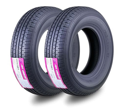Free Country 2 Premium Trailer Tire ST215/75R14 8PR LR D 108N w/Scuff Guard - size: 215/75R14 8PR