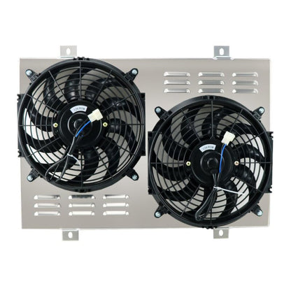 Aluminum Radiator Shroud Fan For Ford Mustang Lx/Gt 1979-1993 - size: Shroud Fan