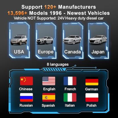 KONNWEI KW906 Bluetooth OBD2 Scanner Car Diagnostic Tool Engine Code Reader