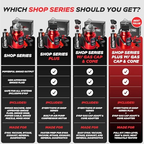 AutoLine Pro Shop Series Smoke Machine - EVAP Vacuum Leak Tester - style: Shop Series
