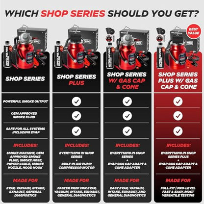 AutoLine Pro Shop Series Smoke Machine - EVAP Vacuum Leak Tester - style: Shop Series