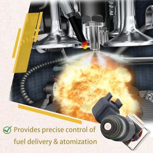 Compatible with/GM 2009-2013 Yukon Escalade Silverado 6.2 Fuel Injectors