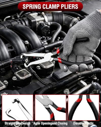 17PC Electrical Disconnect Pliers & Terminal Removal Kit for Cars - size: 17Pcs