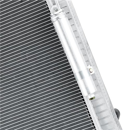 ALLOYWORKS Radiator Compatible with 2007-2015 Infiniti G37 G25 G35 Q60/ 2010-2020 Nissan 370Z 2.5L 3.5L 3.7L Crossflow Aluminum Radiators, Includes Condenser, OEM CU13004, 21460JK90B, NI3010227