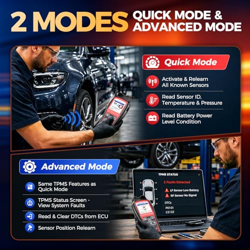 Autel MaxiTPMS TS508WF KIT, TPMS Programming Relearn Tool, Lifetime Update
