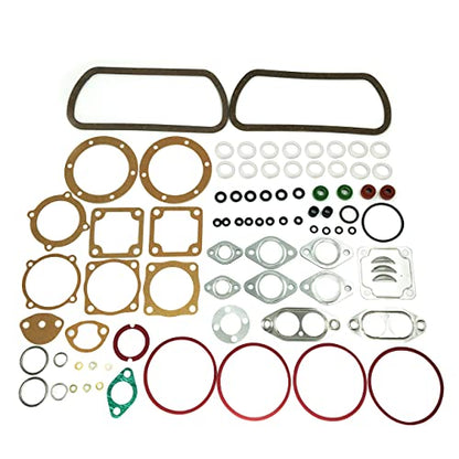Engine Valve Cover Gasket Set Complete Set with Grommets for 1989-1993 Dodge W350 for 1989-1993 Dodge W250 for Dodge D350 for Dodge D250 for Dodge Ram 2500 5.9L H4 FS21132C