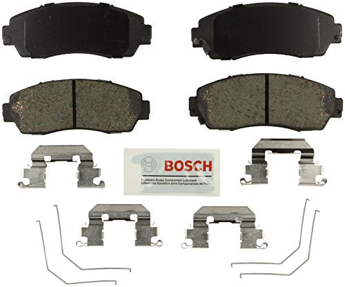 BOSCH BE1521H Blue Ceramic Disc Brake Pad Set with Hardware - Front