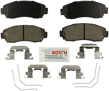 BOSCH BE1521H Blue Ceramic Disc Brake Pad Set with Hardware - Front