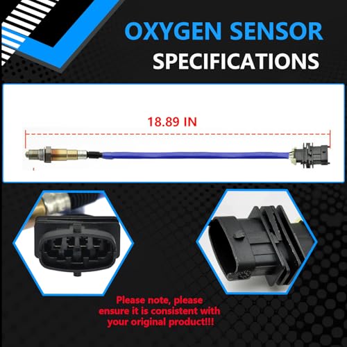Oxygen Sensor Upstream O2 Sensor Compatible with 2011-2015 Chevy Cruze 2016 Cruze 2012-2020 Limited 2013-2021 Sonic Trax Volt 1.4L L4 for 2013-2021 Buick Encore 1.4L L4#55572993 213-4764