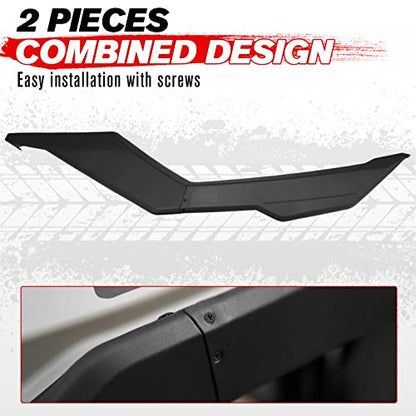 A & UTV PRO Right Fender Deflector for Can-Am Maverick X3 Max Turbo R Xds 2017-2024 2025, Combined Rear Fender Flare Extensions Mud Guard Flaps Accessories, Replace # OEM 705009512, Right Side - size: for Can-Am Maverick X3 Max Turbo R Xds 2017-2025