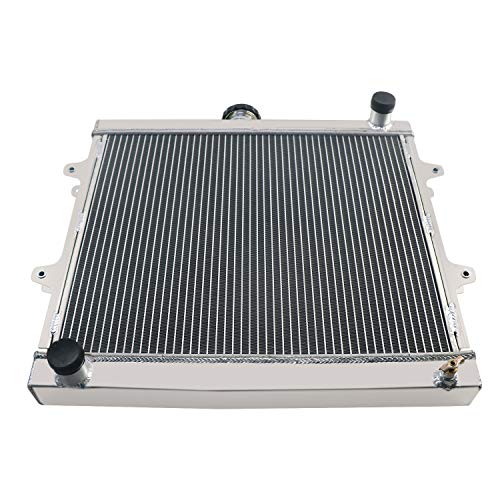 3 Row Radiator For Toyota Pickup Base 1984-1995 4Runner 1992-1995 - size: 3 Row Radiator+1.3Bar Cap(MT)