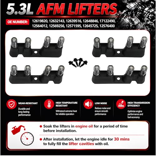 Gen4 5.3L LS AFM DOD Camshaft & Valve Lifters with Head Gasket Set - color: QH-DTB-GM5300-AFM-003