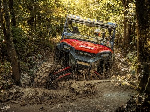 SuperATV Intimidator UTV/ATV Mud Tire for RZR, X3, General, Maverick, Ranger, Rock & All Terrain UTV Mud Tire | 36x10.5-18 | 2" Tread Depth | 6 Ply Ratings - size: 36x10.5-18