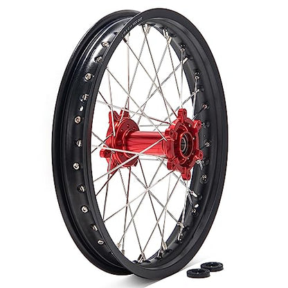 TOFR 18"x2.15" CNC Rear Wheel for Sur ron Surron Ultra Bee Rim Hub - color: Red, size: N/A Front 18" Rear